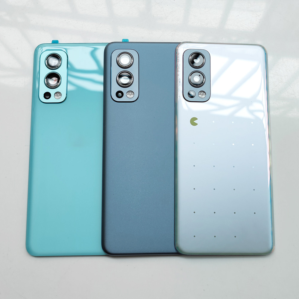 Back Glass Cover For OnePlus Nord 2 5G Back Door Replacement Battery Case, Rear Housing Cover Nord2 