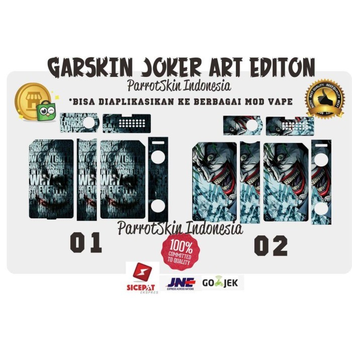 

Garskin tesla dagger wismec dll. Joker edition