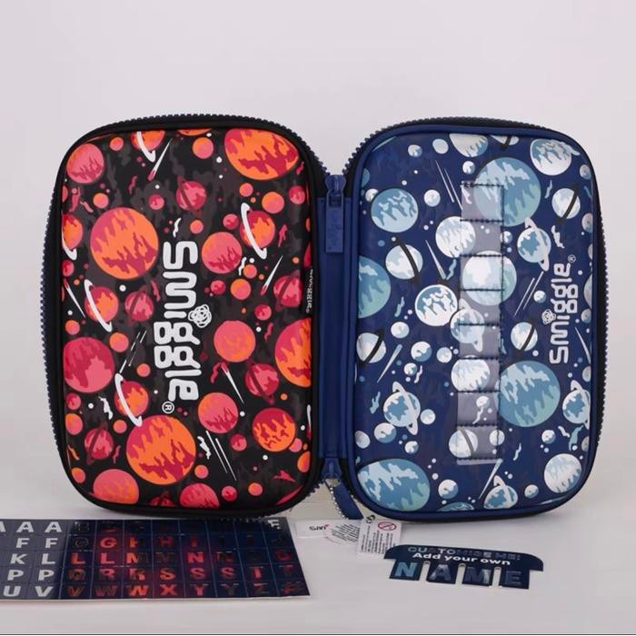 

READY Smiggle prime hardtop id pencil case dengan nama/kotak pensil smiggle - Planet