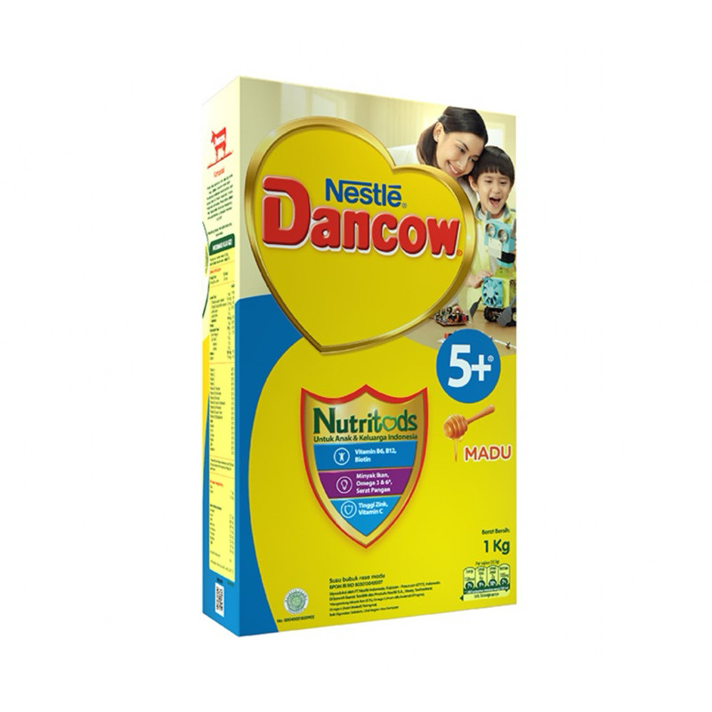 

DANCOW 5+ Imunutri Susu Pertumbuhan anak usia 5-6 tahun 1kg