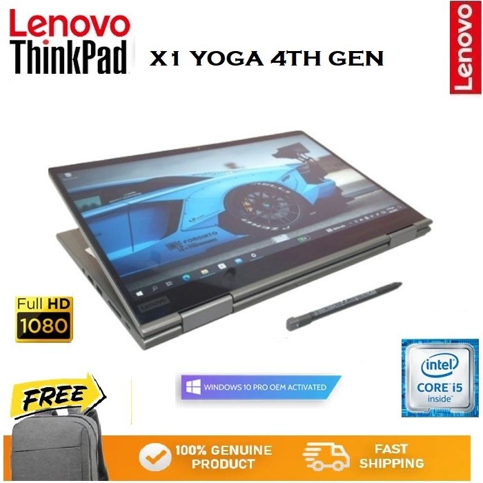 X1 Yoga G6 Core i7 Gen 11 Ram 32GB/512GB SSD - BISA FLIP 360 TOUCHSCREEN - X1 Yoga5 i5 10th