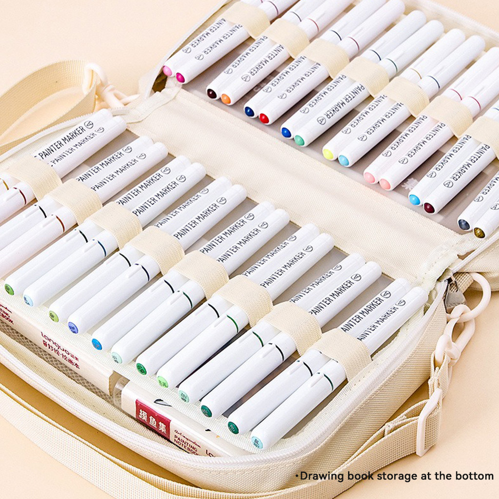 

Ay00! [DOTDING] Lurus Lurus Lukisan Lukisan Akrilik Pena Pena Soft Head Kapasitas Besar Bola Khusus