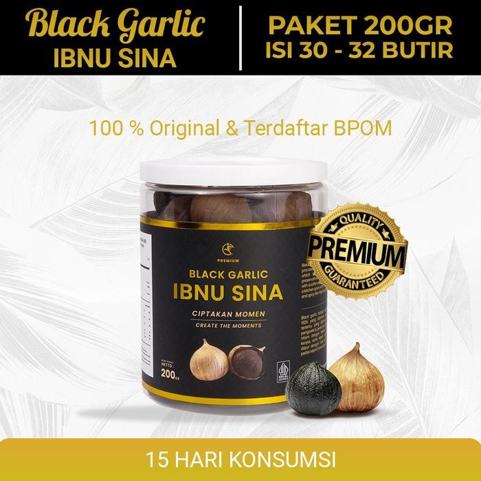 

Bawang Hitam Ibnu Sina Superfood | 200gr [terlaris]