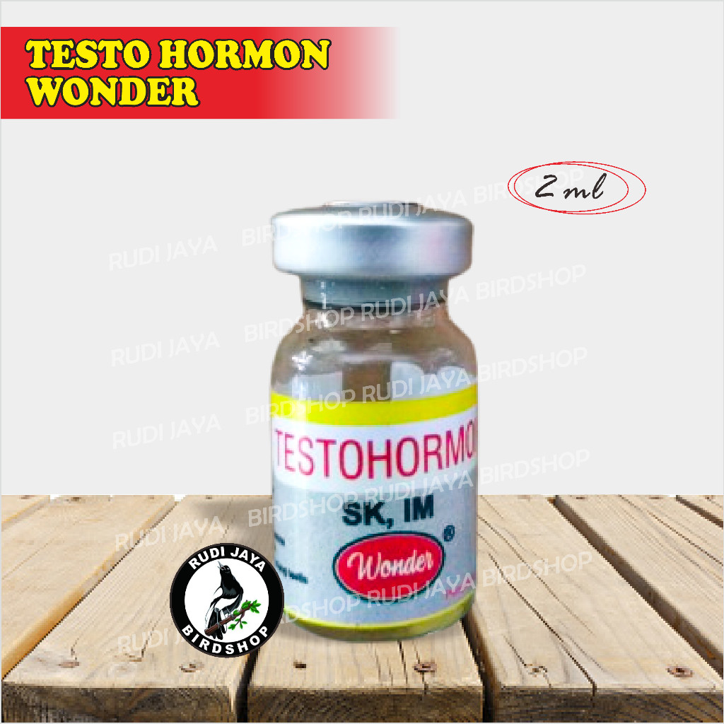 READY TESTO HORMON TESTOHORMON 2ML OBAT VITAMIN TERNAK BREEDING BURUNG JANTAN BETINA KELINCI KUCING
