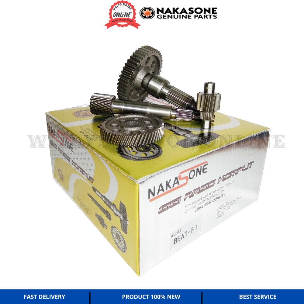 GIGI RASIO BEAT FI SCOOPY FI SET NAKASONE GEARBOX RASIO BEAT FI