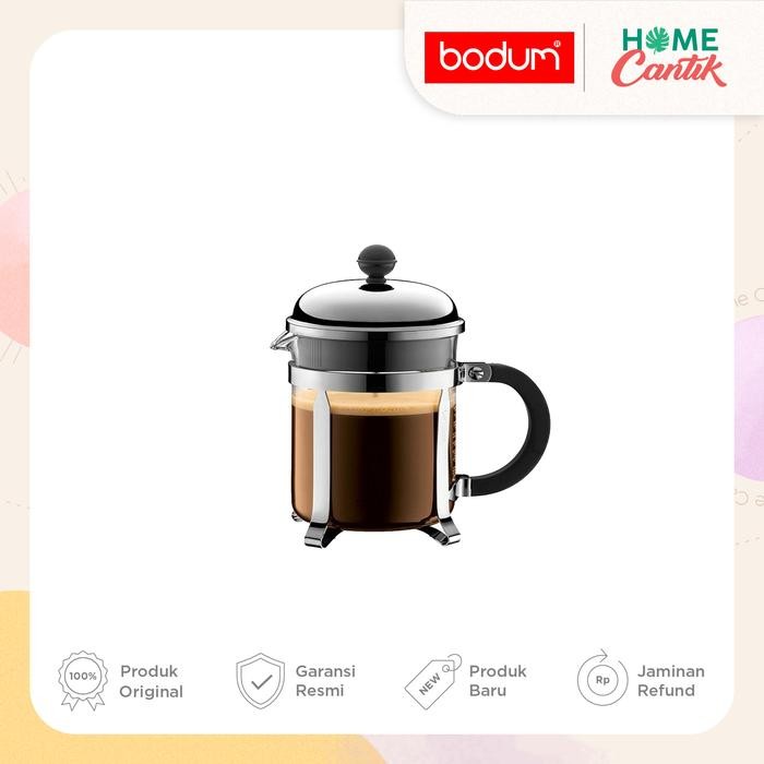 BODUM 1924-16 CHAMBORD Coffee Maker 4 Cup 0.5L 17 oz Baru