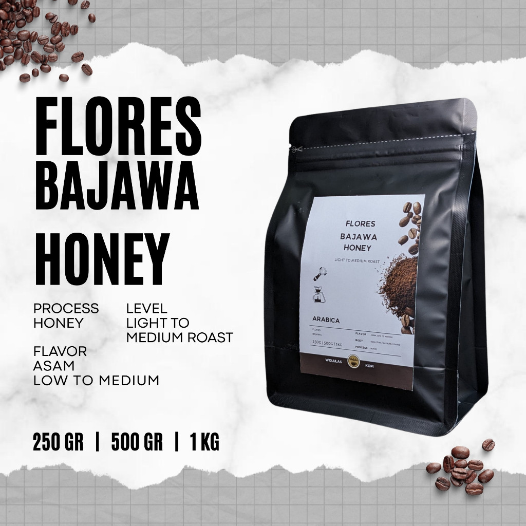 

WOLULAS Kopi Arabica Flores Bajawa Honey