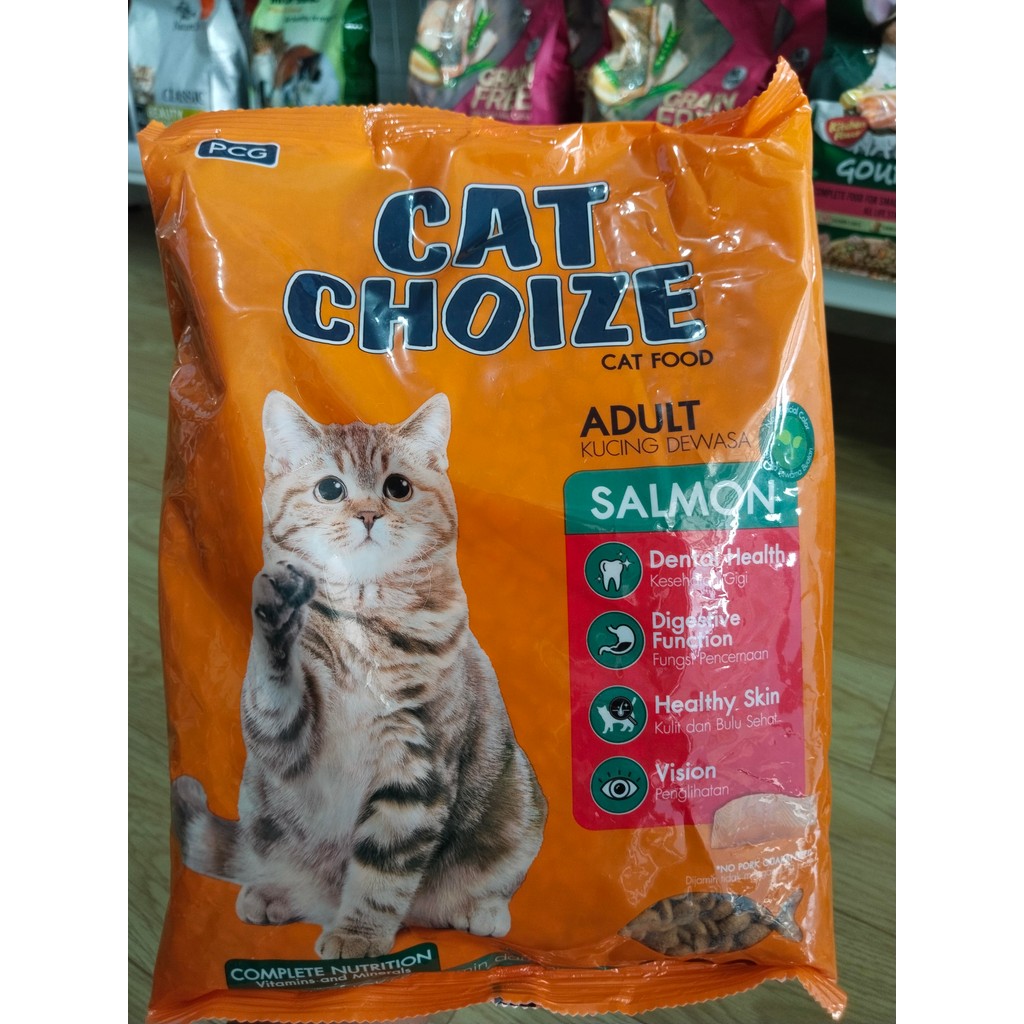 Cat Choize Adult Dry Food Makanan Kering Kucing Dewasa Dari Salmon 800gr