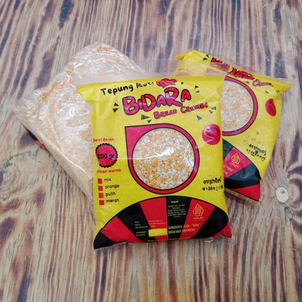 

Tepung Roti Tepung Panir ALL VARIAN Bidara 200 Gram / BAL Isi 50 Pak