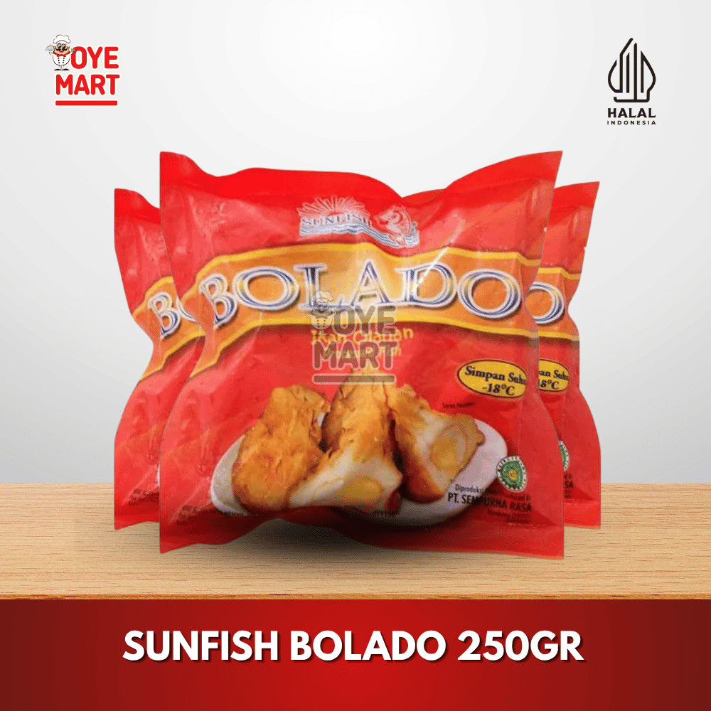 

SUNFISH BOLADO 250GR OLAHAN IKAN ISI TELUR PEMPEK