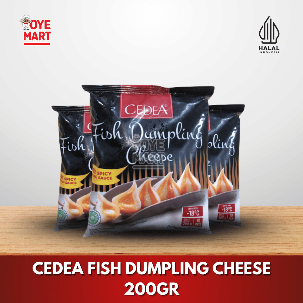 

CEDEA CHEESE DUMPLING 200GR PANGSIT IKAN ISI KEJU HARGA PROMO
