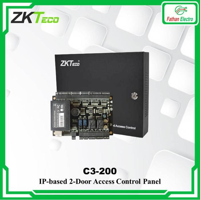 

ZKTECO C3-200 Access Controller 2 Door Access Control Panel
