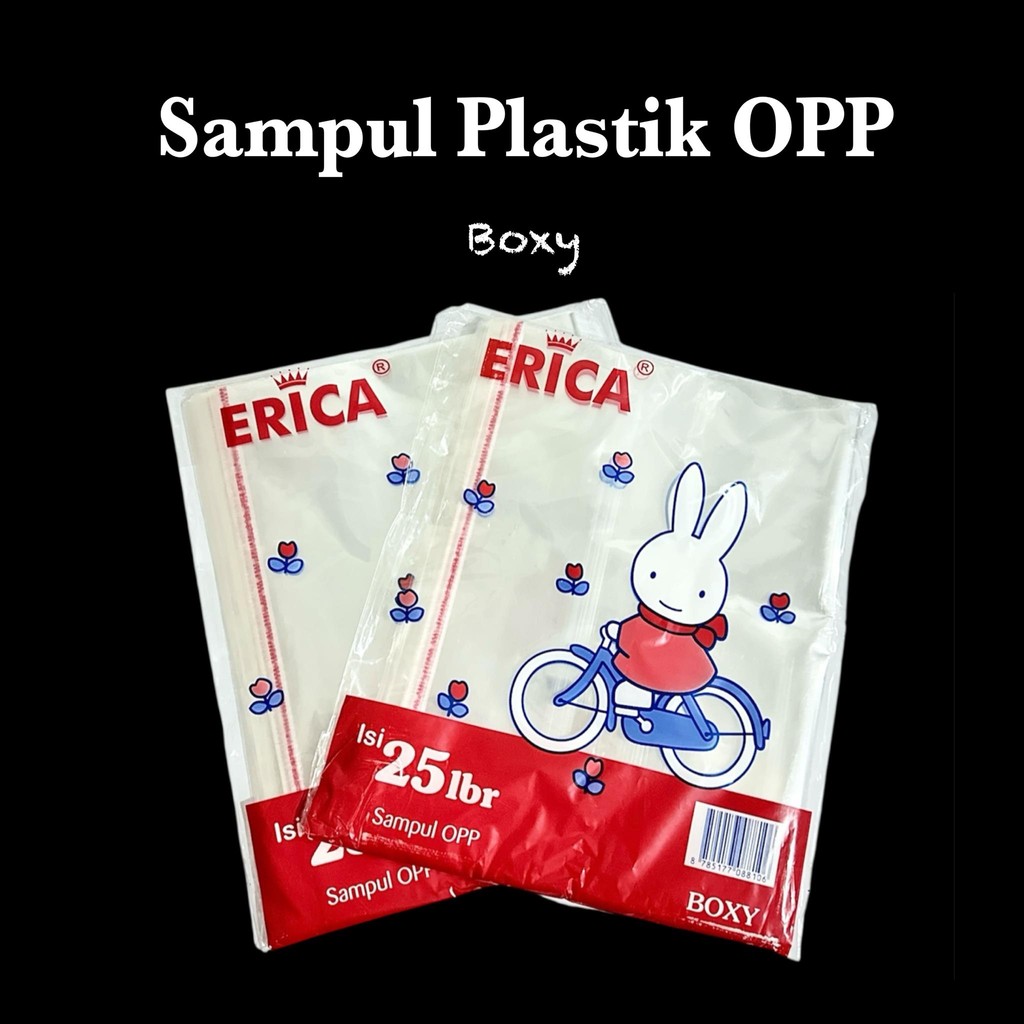 

Sampul / Cover Buku Plastik OPP Boxy (Pak)