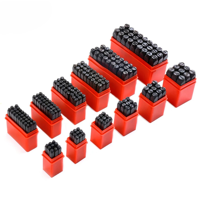 

Letter&Number Stamp Punch Set Hardened Steel Metal Wood Leather Steel Punch Alphabet Letter Number Tool Leather craft Stamp