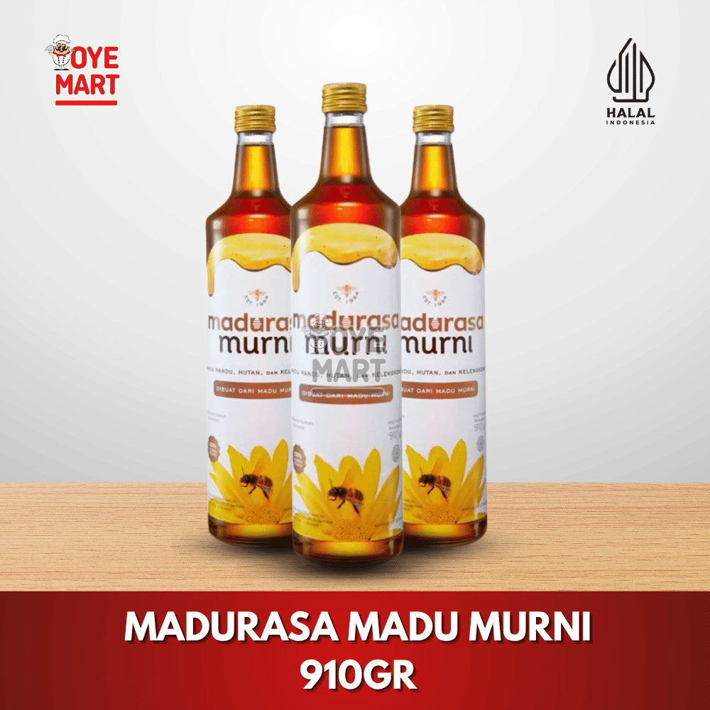 

MADURASA MADU MURNI 910GR / MADU HUTAN / MADU RANDU