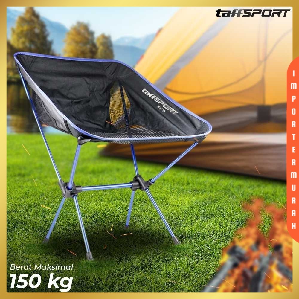 TaffSPORT Kursi Lipat Memancing Folding Fishing Chair - SF733