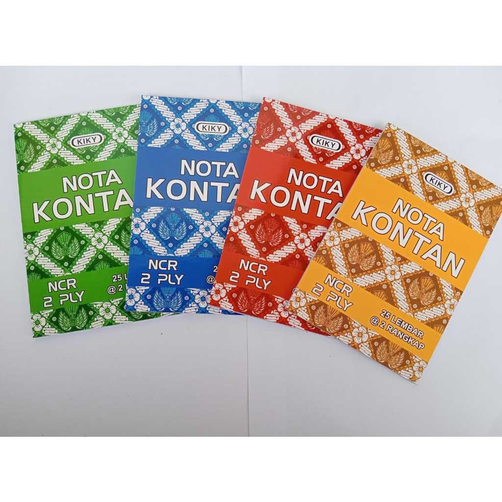 

RGT- Buku Nota Kontan 2 Ply Kecil Isi 25 Lembar @ 2 Rangkap