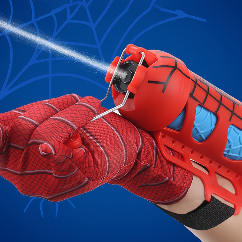 Spider Wrist Water Gun, Super-hero Cosplay Launcher Bracelet Accessory, Long-range Wristband Hand-he