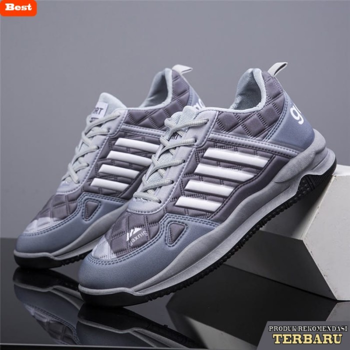 rekomendasi sepatu olahraga brand lokal Sepatu Sneaker Pria Sporty GAXING Sepatu HIKING Trendy - GRE