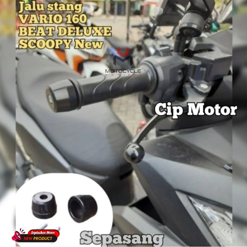 Jalu Stang VARIO 160 BEAT DELUXE 2020 SCOOPY 2020 2022 2023 Hitam