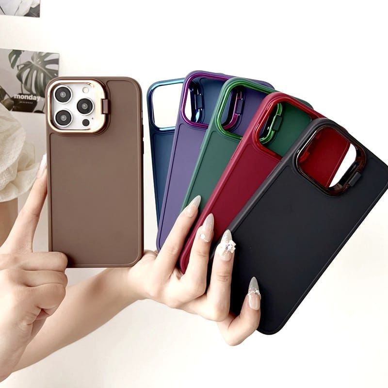 Soft Case TPU Silikon Silicone Lens Small Holder Protective Cover Phone Case Kompatibel Untuk Infini