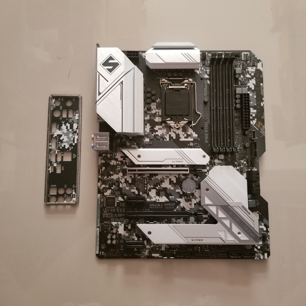 Motherboard Mainboard ASROCK B460 Steel Legend Socket LGA1200 DDR4