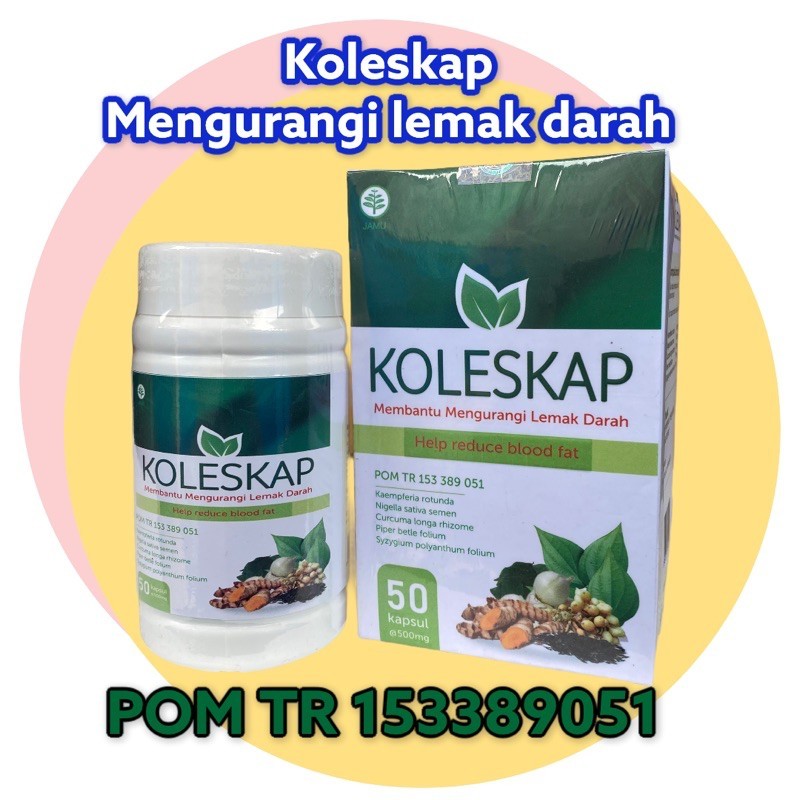 Koleskap Obat Herbal Kolesterol Asam Urat Hipertensi