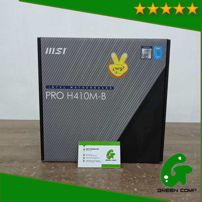 MOTHERBOARD MSI PRO H410M-B LGA1200