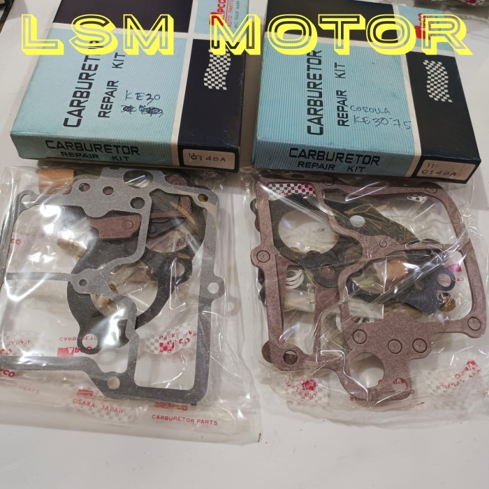 PART carburator kit napco japan corolla corona ke30  dan Ke30 75 BARU