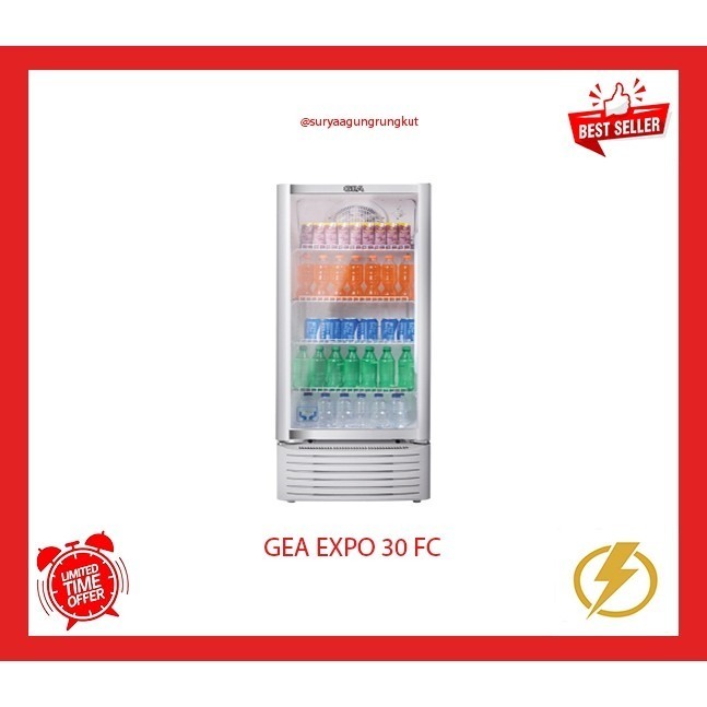 SHOWCASE GEA 222 LITER - EXPO 30 FC