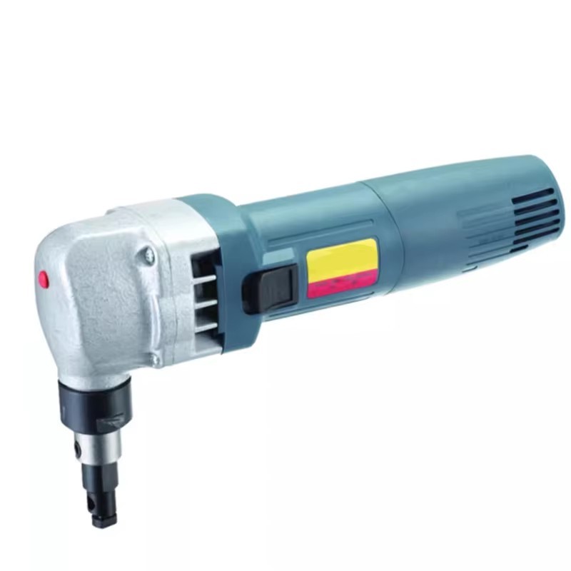 

Electric Metal Punching Shear Sheet Metal Cutter Stainless Steel Metal Nibbler Curve Cutter 30000rpm High Speed Rotor380W 1818
