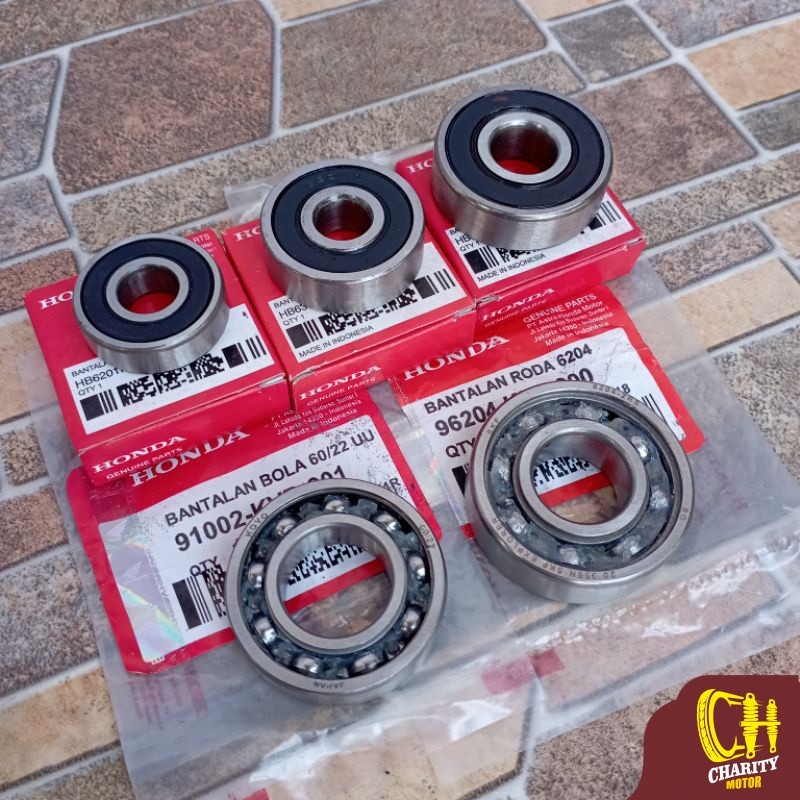 Laher Bearing gearbox Bearing rasio set vario beat all scoopy spacy genio street deluxe