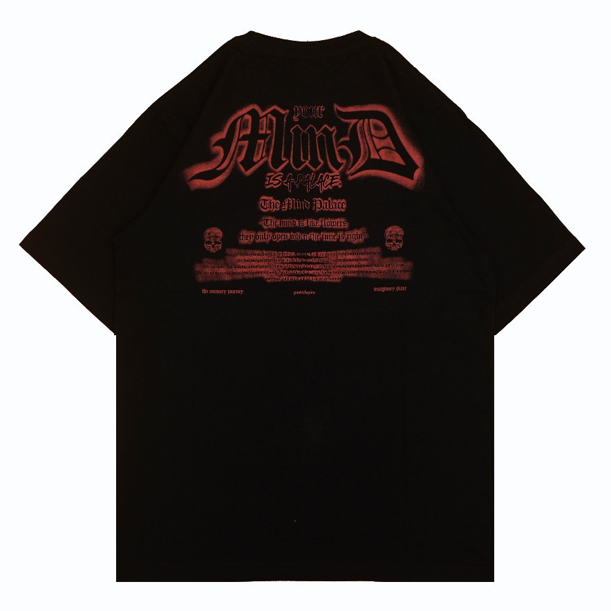 [HOT] Poeticluzien T-shirt Hitam Palace Unisex