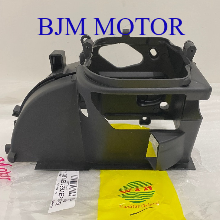BJM - Cover Mesin Beat Street ESP 2016 2017 2018 2019 WIN | tutup bawah tangki bensin in + ex motor 