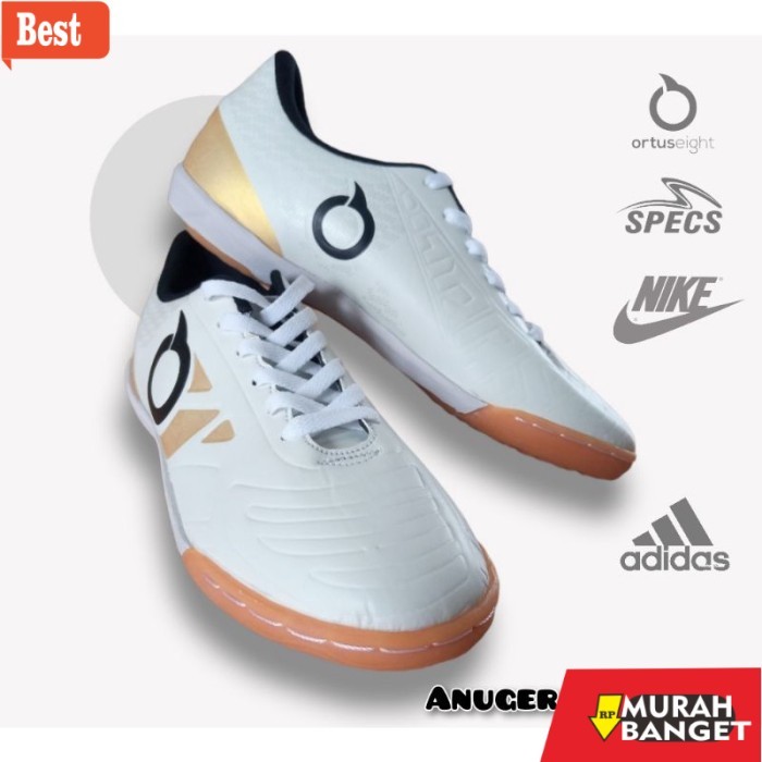 Sepatu olahraga terbaru 2025 Sepatu Bola Futsal Pria Dewasa Badminton Senior Sudah Dijahit - Specs O