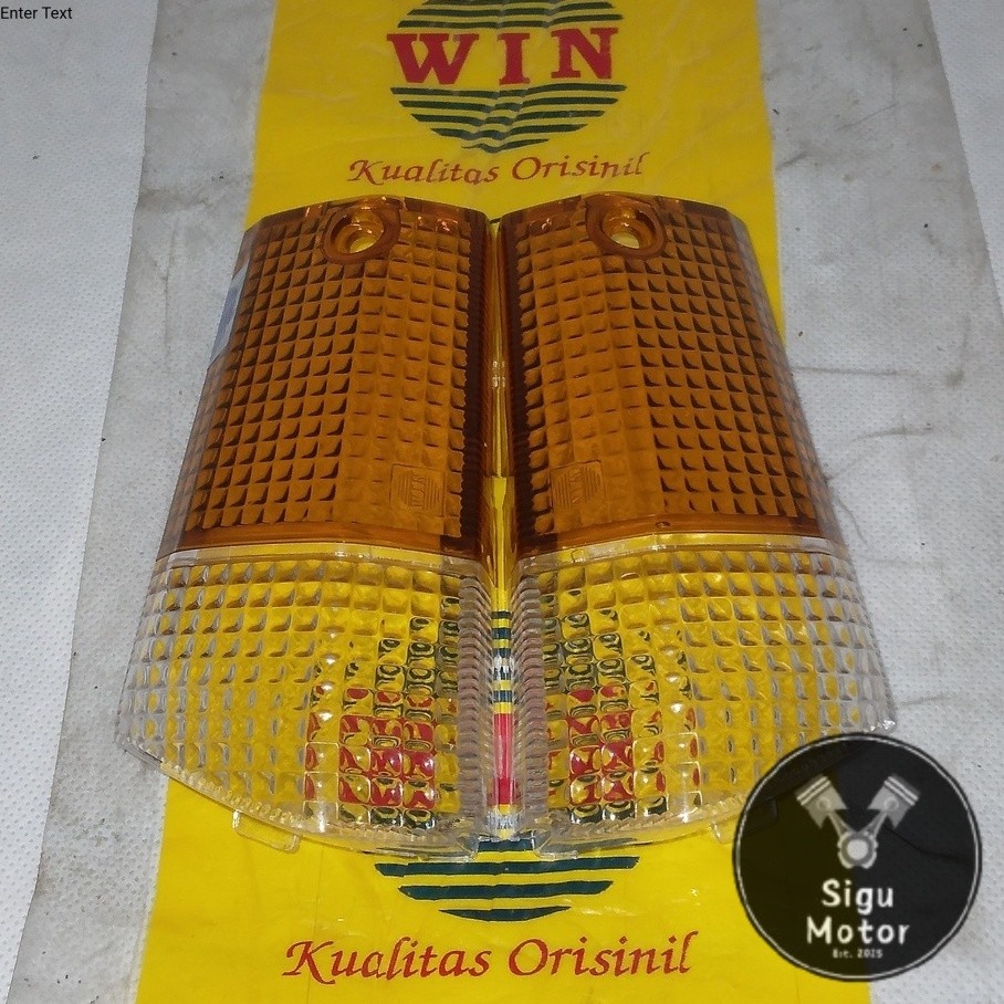 Mika Lampu Sen Depan Astrea Prima 1989 1990 1991 WIN | kaca riting sein depan kanan kiri motor honda