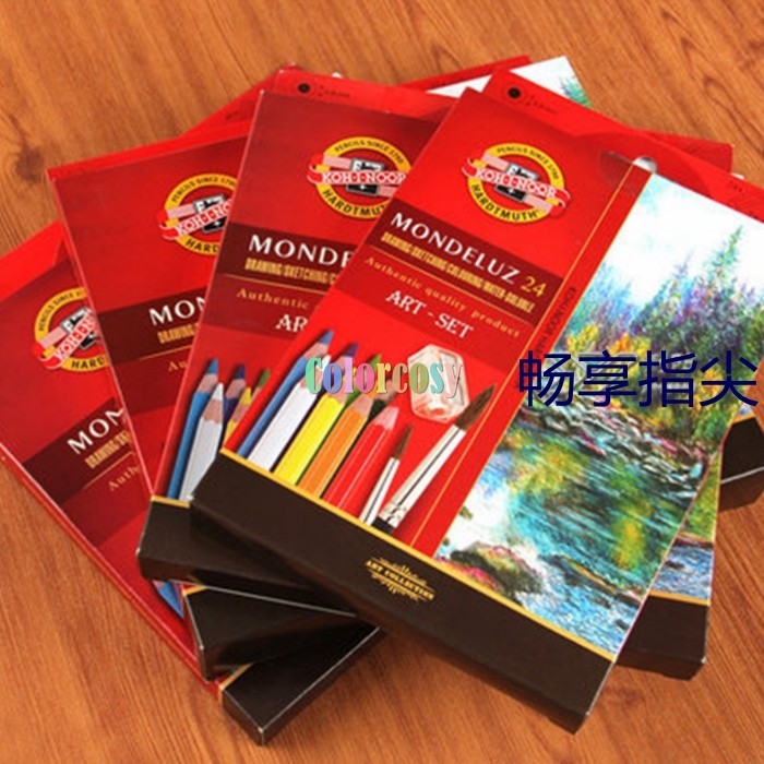 

Koh-I-Noor Mondeluz Aquarelle Watercolor Pencil Set, 24 36 48 72 Colors, Artist Aquarelle акварель Pencils Art Supplies