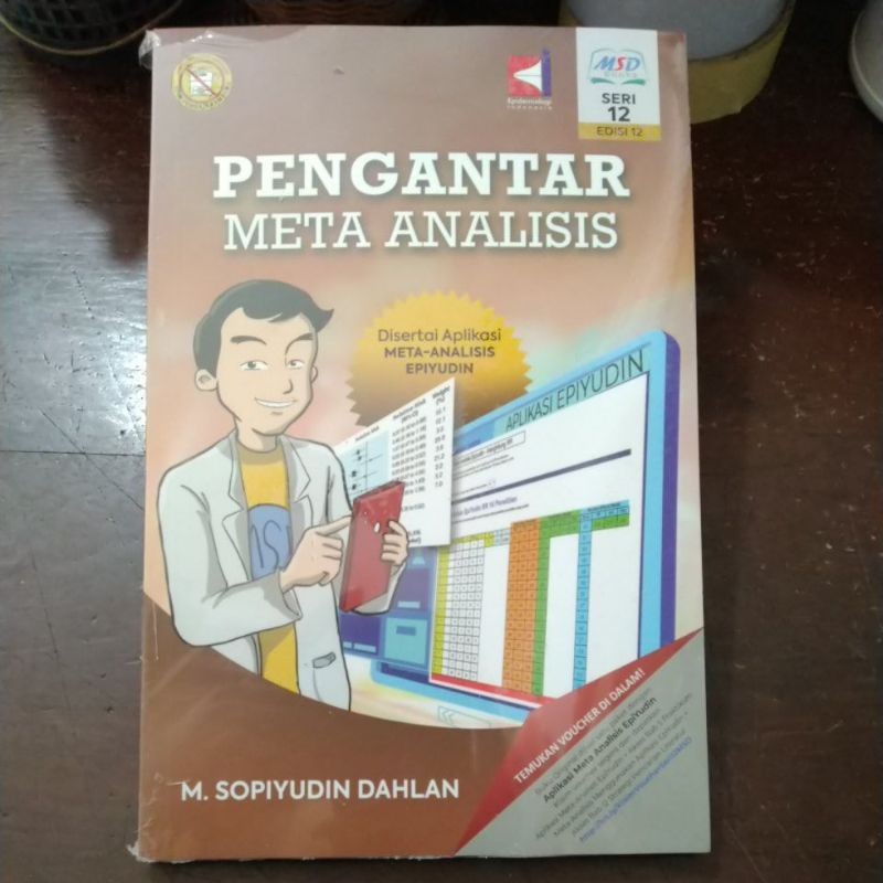 Buku  Pengantar Meta Analisis / M. Sopiyudin Dahlan