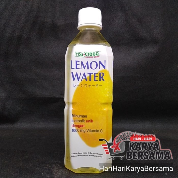 

MINUMAN RINGAN YOU C1000 LEMON WATER 500ML