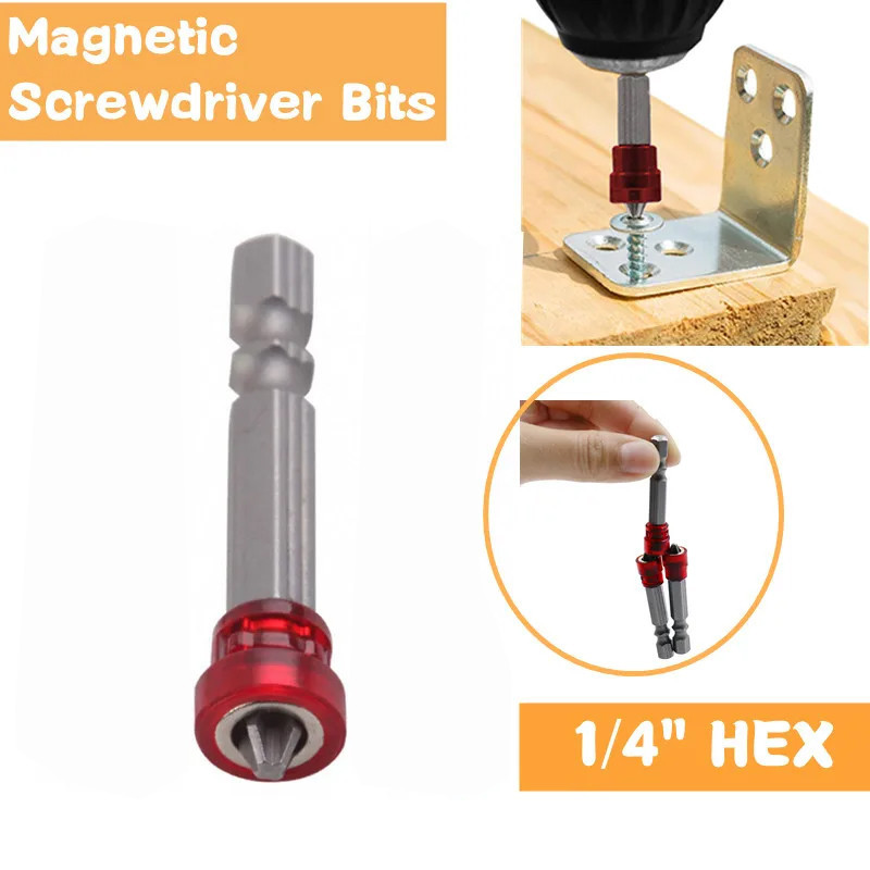 

- Mayitr Kepala Obeng Magnetic Screwdrivers Hex Shank 1 PCS - BI383 -