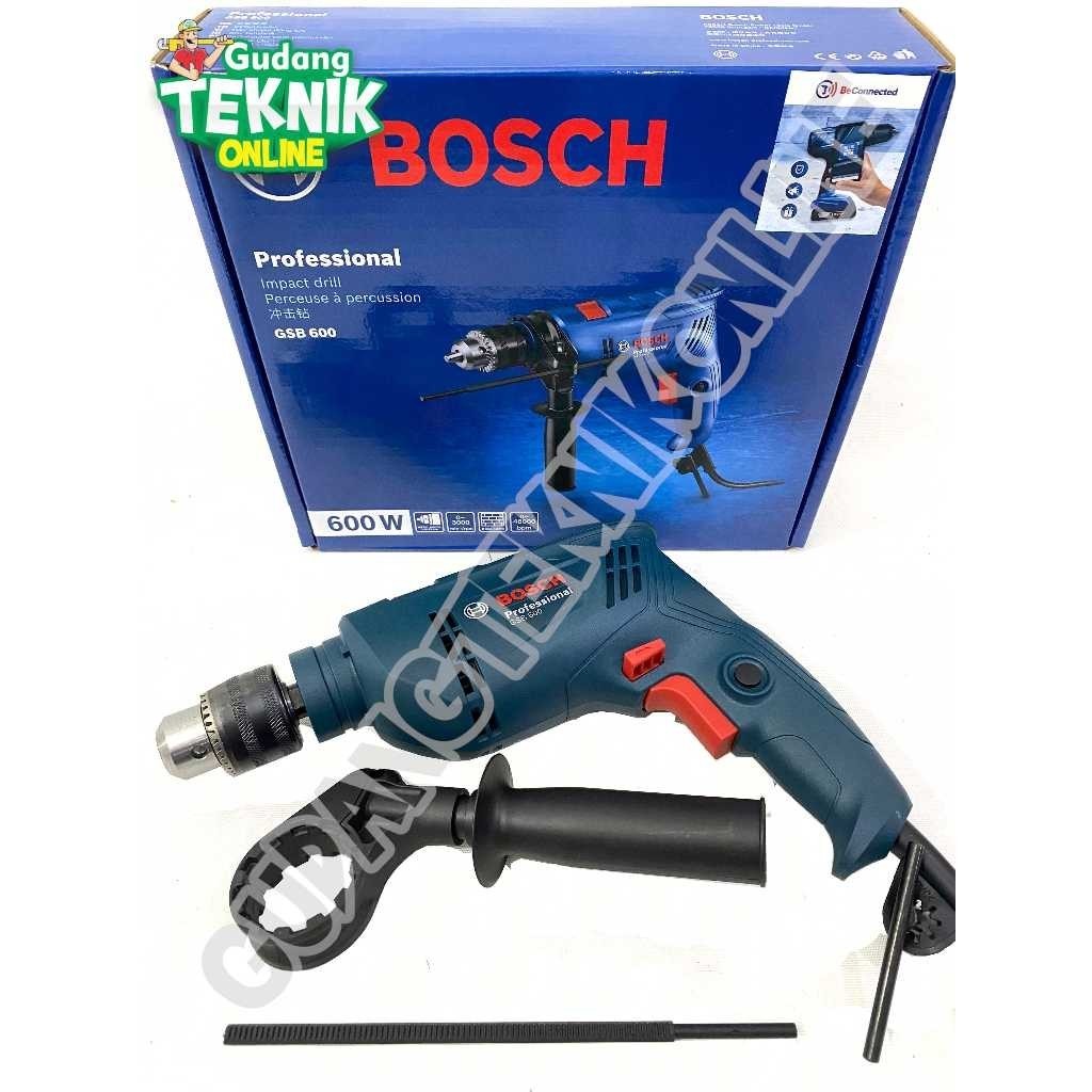 vr43 NEW Bosch GSB 550 GSB600 / Mesin Bor Tangan Bosch GSB-550 - Impact Drill 13mm Bosch GSB550 GSB6