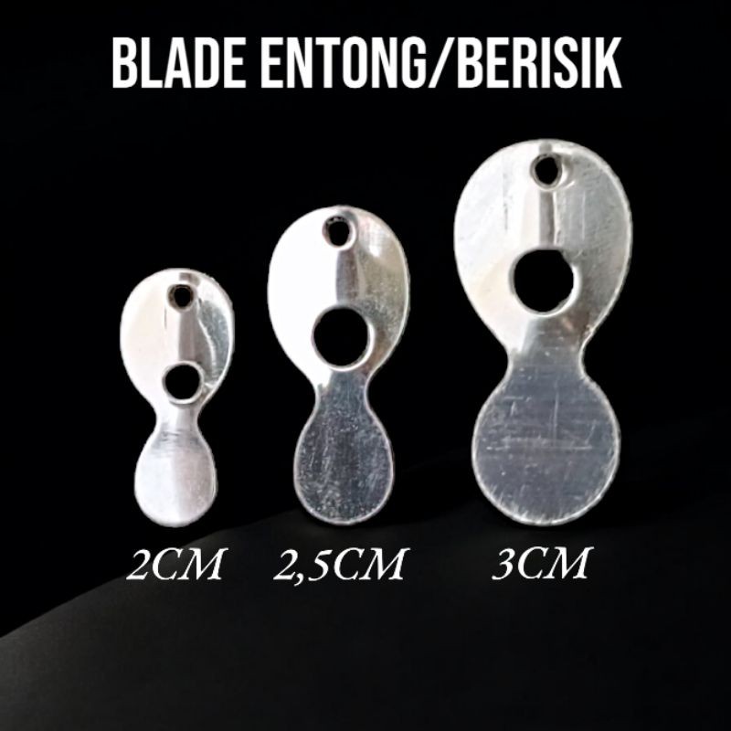 50PCS BLADE SOFT FROG BERISIK. BLADE ENTONG