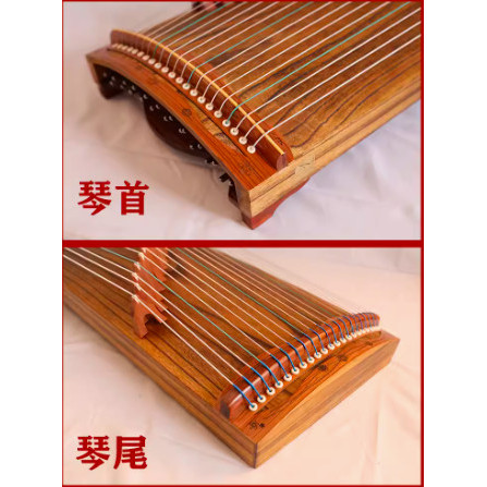 

MO Shenglinglong Guzheng Kecil Tingkat Awal Anak-anak Kinerja Ujian Kelas Portabel Latihan Jari Profesional Setengah Kecapi Mini 21 Senar Guzheng Kecil
