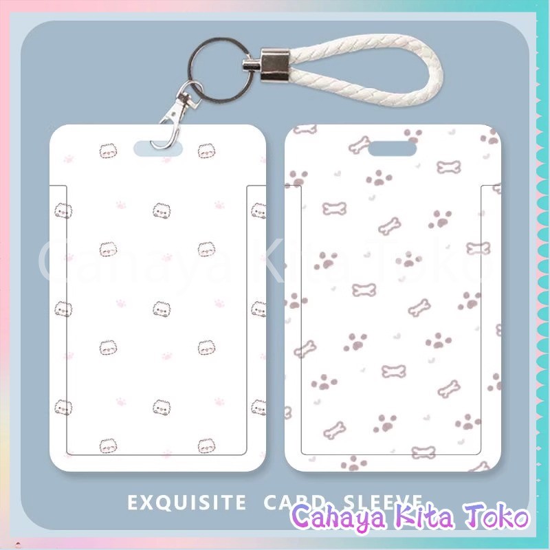 

ID CARD HOLDER/SARUNG KARTU/pesanan Hadiah Khusus/SUPPORT HARGA GROSIR/Anak hewan lucu seperti anjing, beruang dll