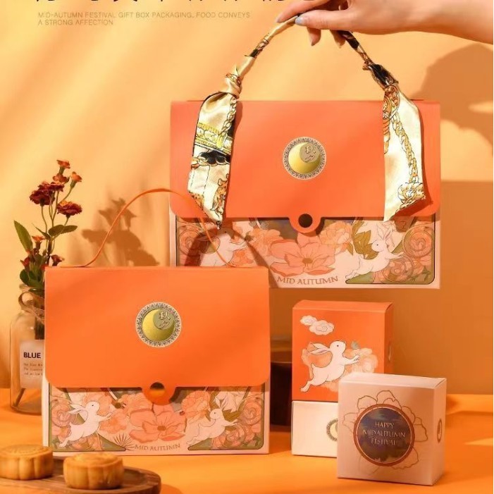 

Kotak Mooncake Packaging Mooncake Kotak kue Bulan Souvenir Box 016