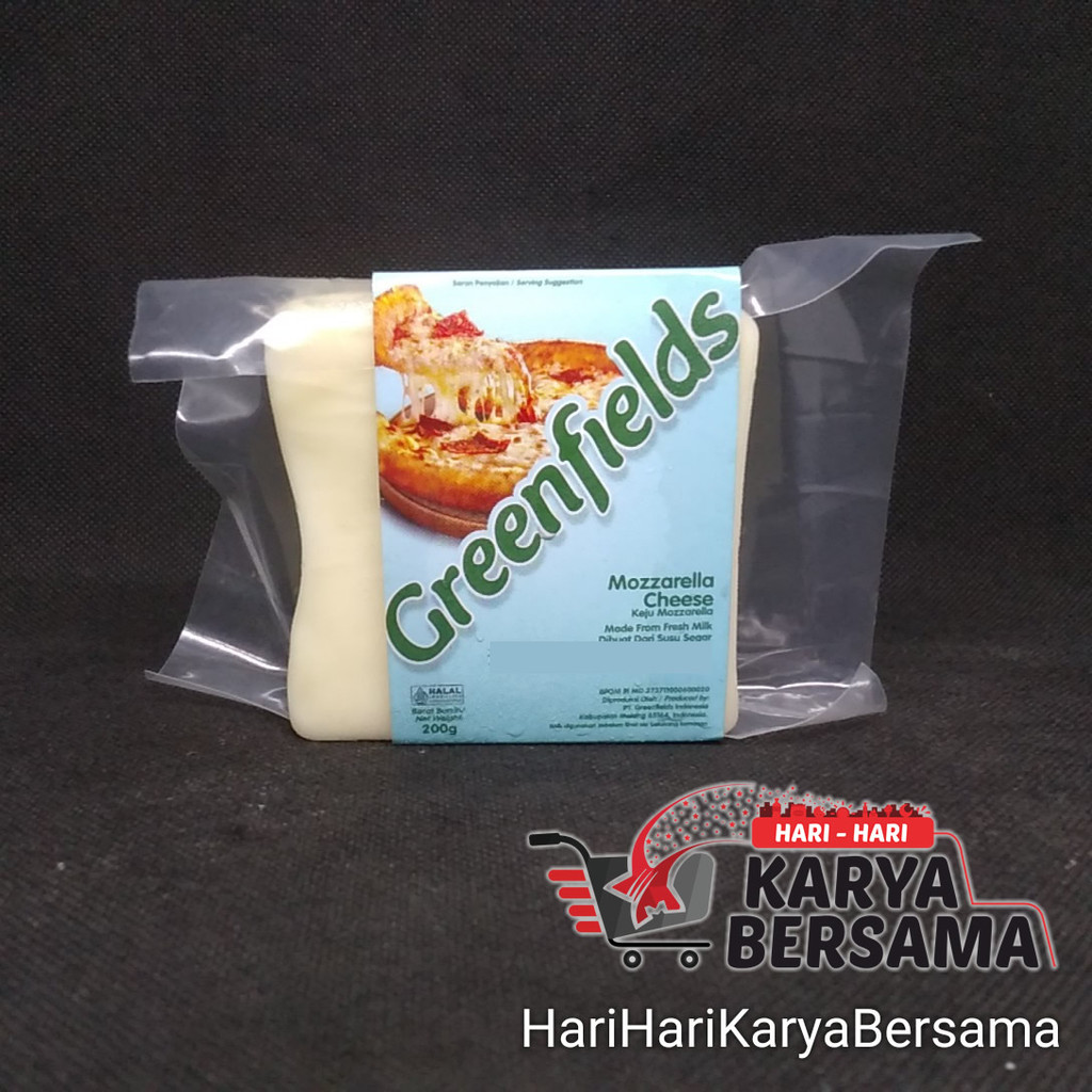 

GREEN FIELDS KEJU MOZZARELLA CHEESE 200GR