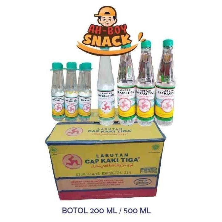 

LARUTAN KAKI 3 BOTOL BESAR DAN KECIL PER DUS ISI 24 DAN 48 BOTOL - LARUTAN BOTOL 200ML DAN 500ML