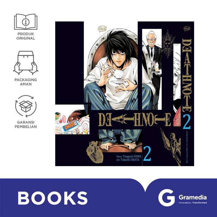 Komik Death Note New Edition Vol 2 (Tsugumi Ohba)