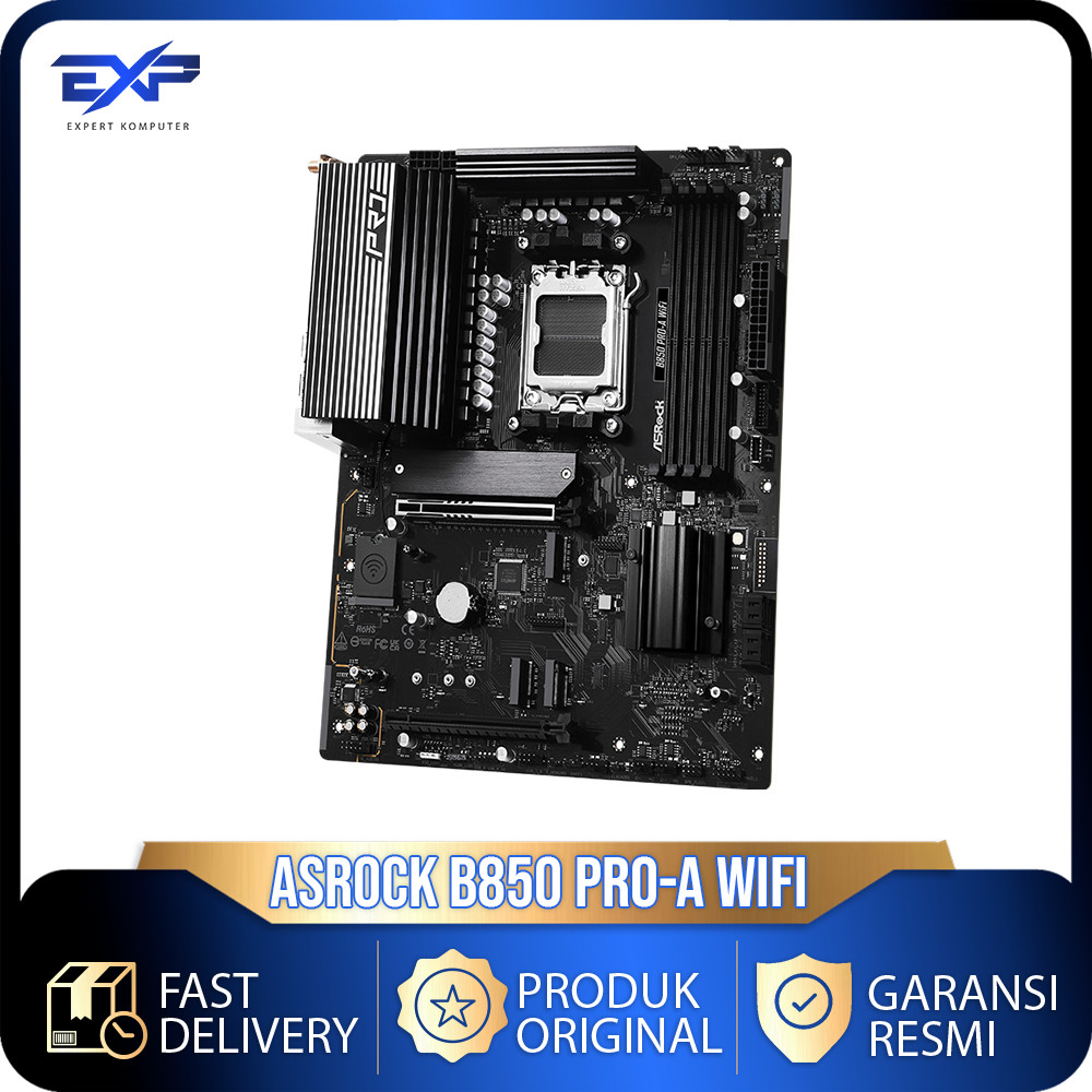 ASRock B850 Pro-A WiFi Motherboard AMD AM5 DDR5