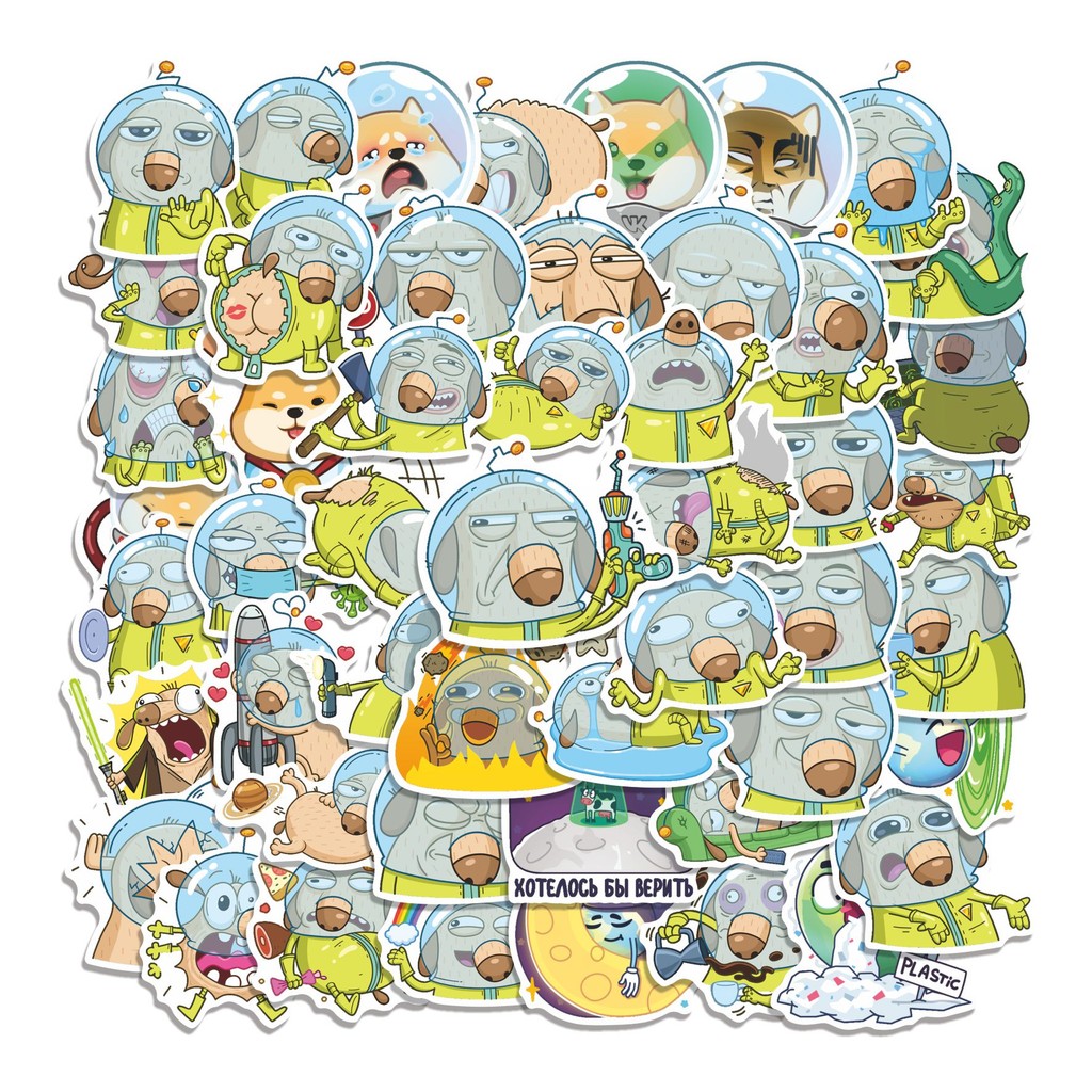 

COD 50 Pcs Stiker Cosmo Diggie Lucu Anti Air Untuk Dekorasi Notebook Sepeda Skateboard Handphone